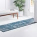 2 x 13' Blue New Runner Rug H Home Decorative Art Soft Carpet Collectible