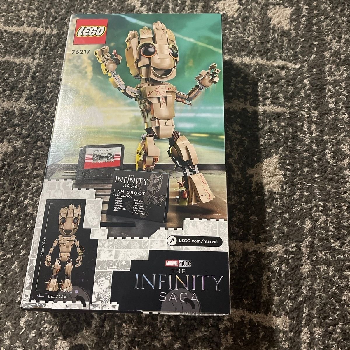 I am groot lego set 76217