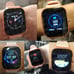 Rosegold Smartwatch android iphone ios