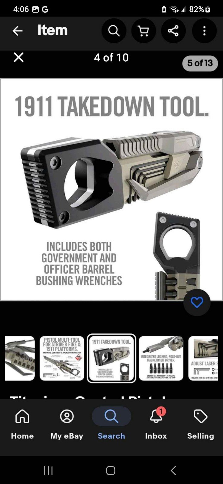 1911 multi tool grips