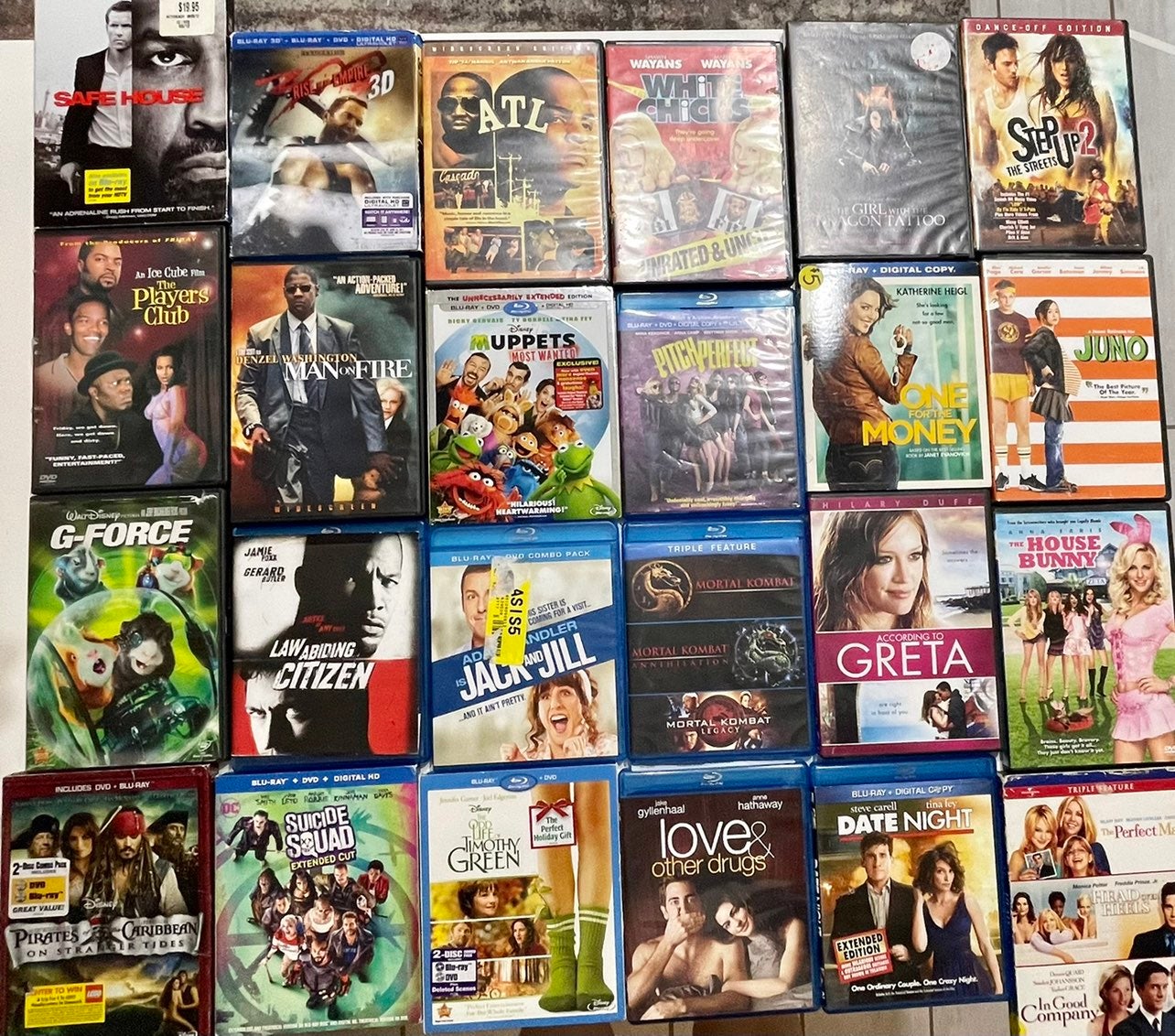 blu ray movies & DvD lot