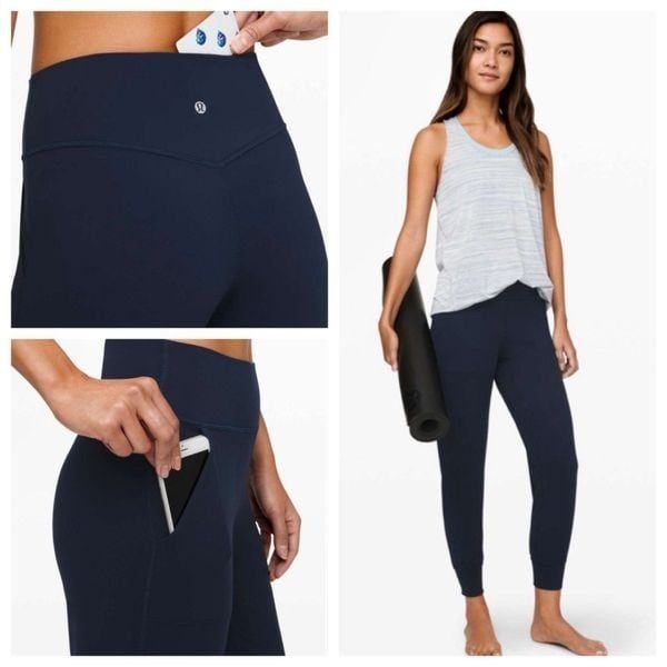 Lululemon Align Jogger 28 True Navy Size 20 Excellent like new without tag, ha