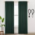 Emerald Green Blackout Curtains (4 Panels)