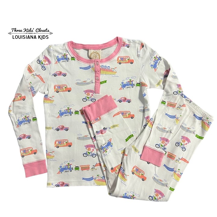 Beaufort Bonnet Company TBBC Sz 10 Pima Cotton Travel Transportation Pajamas