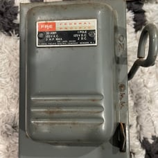 VINTAGE! WORKS! Enclosed Switch ~ Enclosed Electrical Switch ~ Enclosed Electric