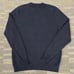 Mack Weldon Sweater Mens Small Blue Tech Cashmere Merino Wool Long Sleeve V-Neck