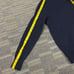 Mack Weldon Sweater Mens Small Blue Tech Cashmere Merino Wool Long Sleeve V-Neck