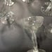 Fostoria Vintage 1940s 23 Hollow Stem Champagne Wine Coupes Glasses Wide Brim