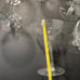 Fostoria Vintage 1940s 23 Hollow Stem Champagne Wine Coupes Glasses Wide Brim
