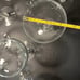 Fostoria Vintage 1940s 23 Hollow Stem Champagne Wine Coupes Glasses Wide Brim