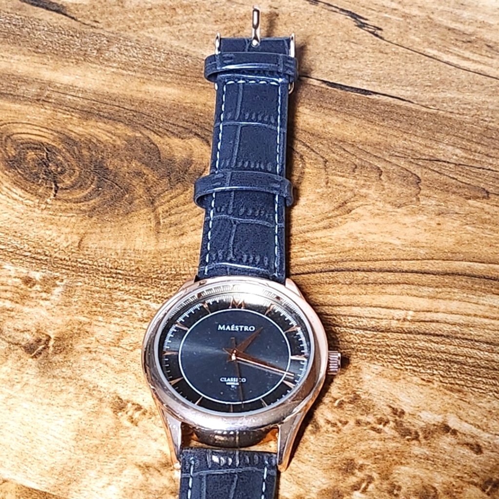 Maison Maestro Classico Modello stainless steel Italian watch