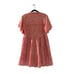 Ro's Garden Pink Floral Vibeka Short-Sleeve Mini Dress Sz Medium