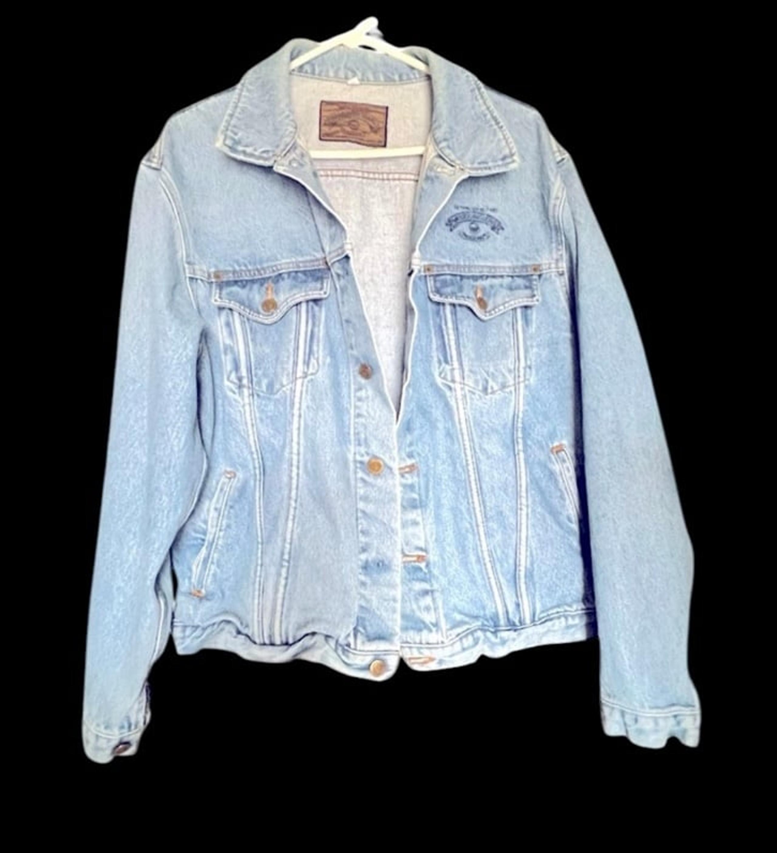 Vintage 1990's Giorgio Armani Jeans Denim Jean Jacket size Large