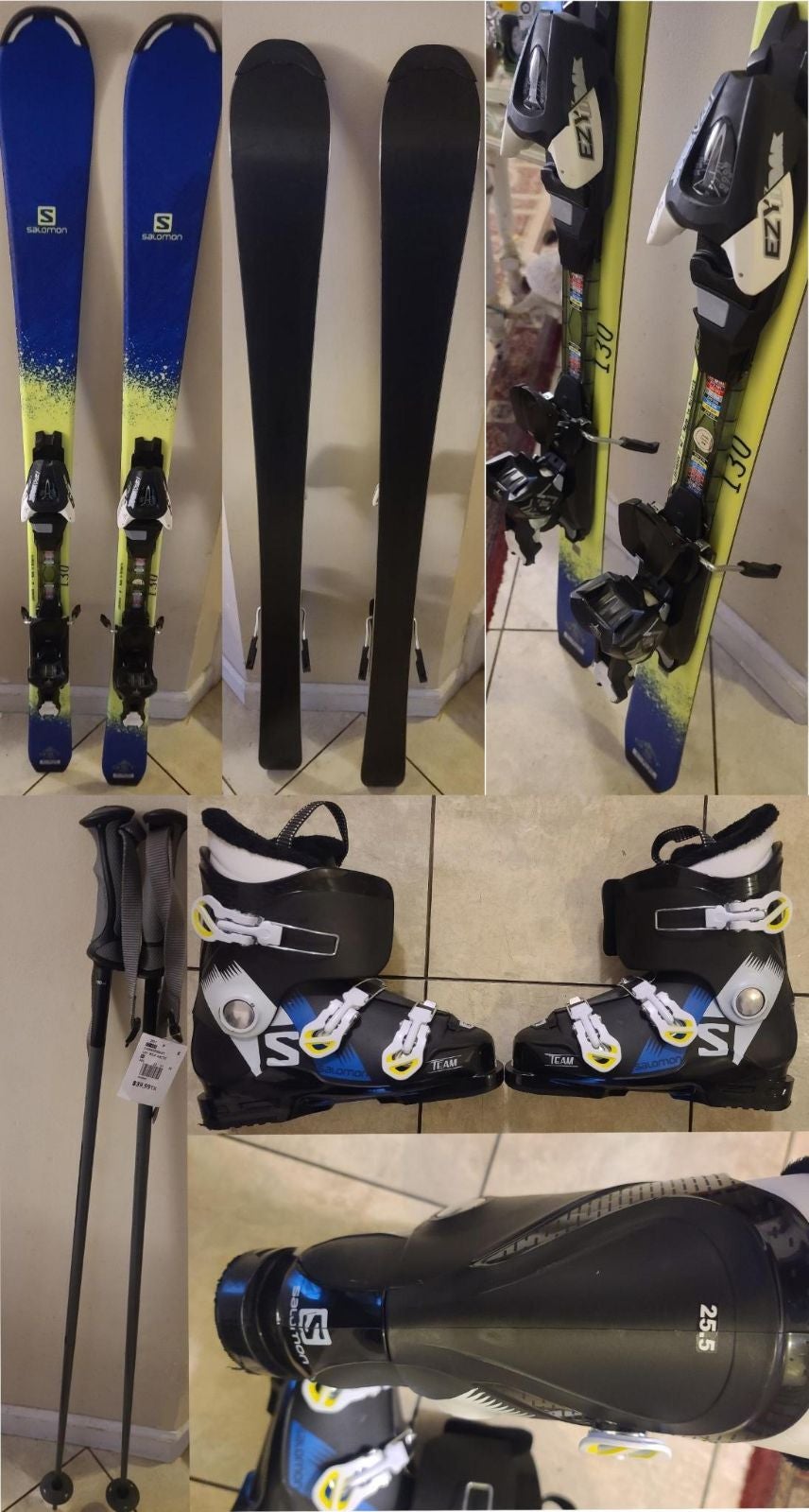 Skis, Boots & Poles (BRAND NEW)