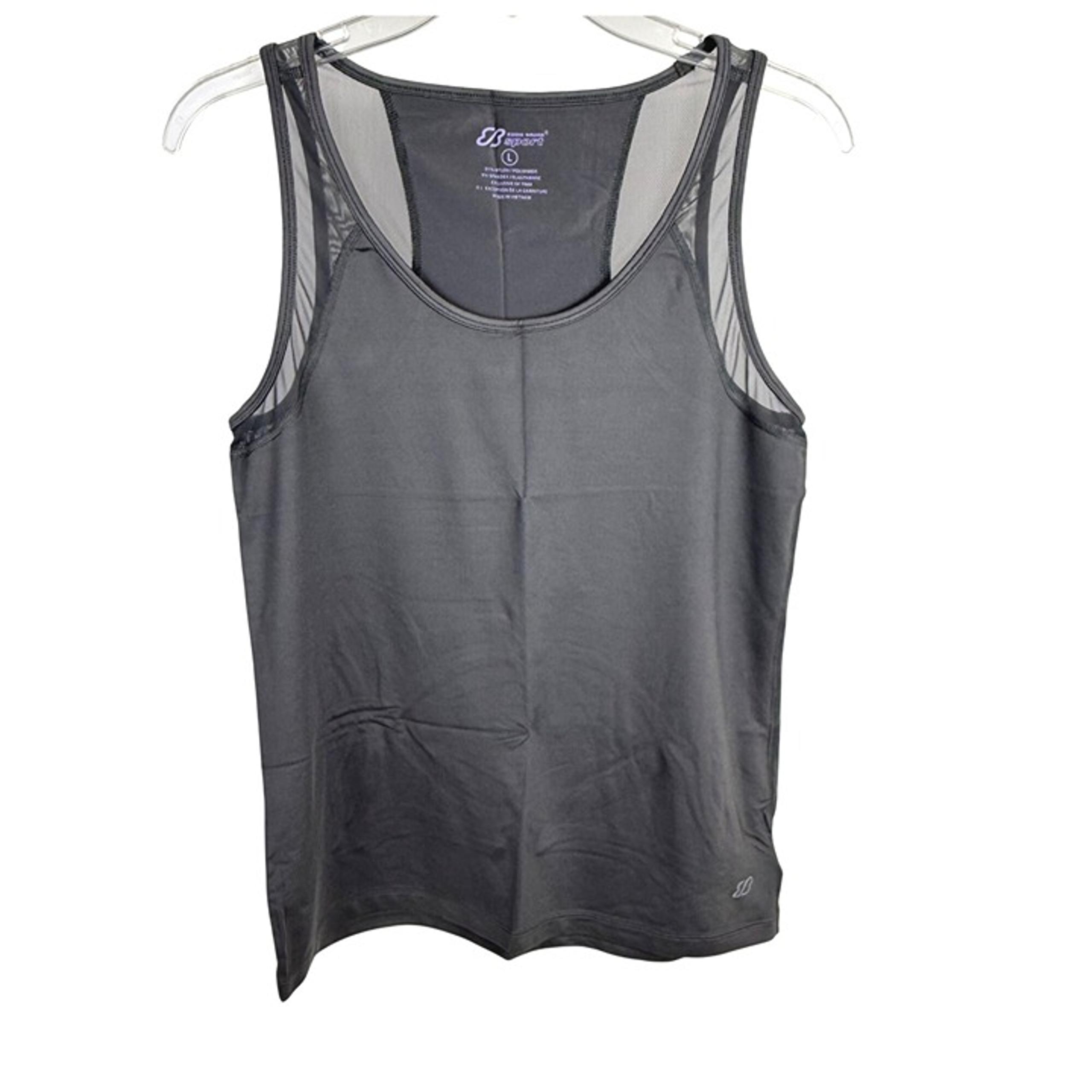 Eddie Bauer Sport Women's Athletic Tank Size L Scoop-Neck Sleeveless Workout Top