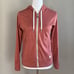 Vuori Halo Performance Full Zip Workout Pink Hoodie Soft Sweatshirt Size XS