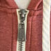 Vuori Halo Performance Full Zip Workout Pink Hoodie Soft Sweatshirt Size XS