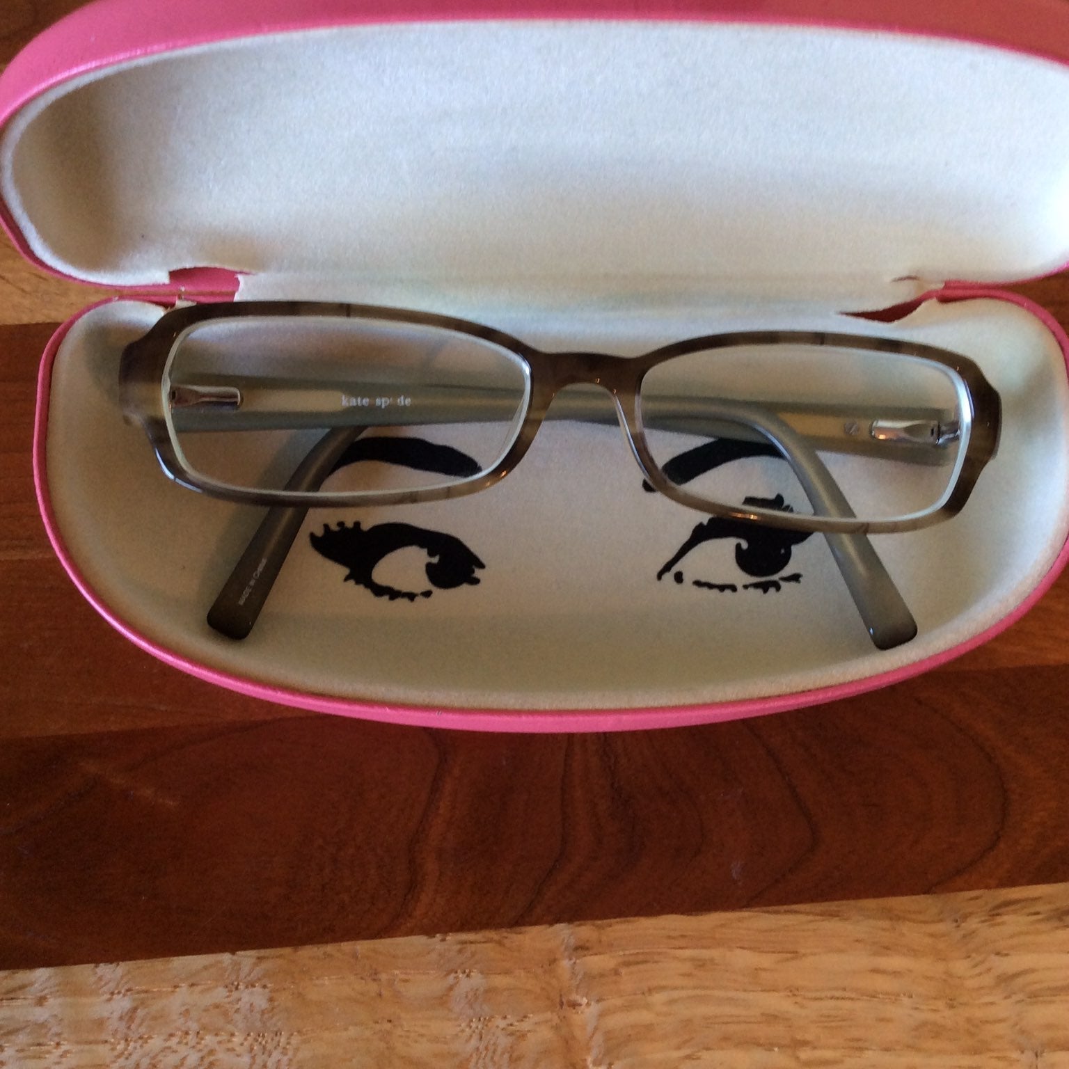 Kate Spade Eyeglasses Layla 09D5 Eyeglasses and case