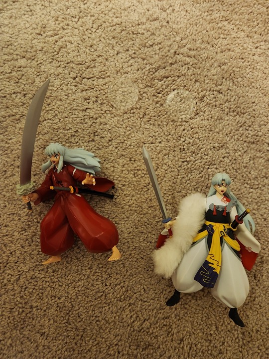 Toynami Inuyasha vs Sesshomaru Set Limited Edition