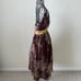 Vintage Arden B Chocolate & Gold Cocktail Dress