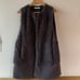 HOUSE OF LOTUS Dark Gray Sleeveless Vest
