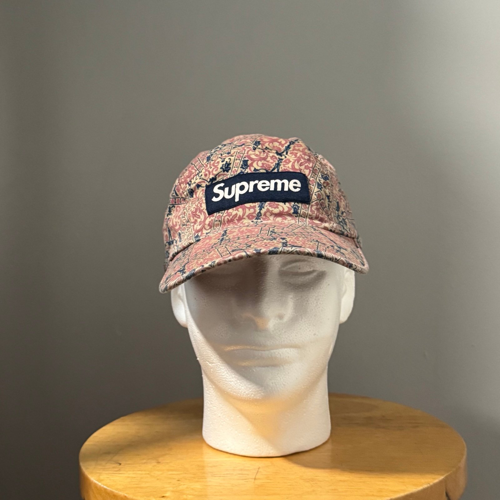 Supreme Washed Chino Twill Camp Cap (FW21) Denim - FW21 - US