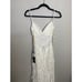 Faviana Women's Lace Tulle V Neck Lace Up Back Tulle Gown Adjustable Strap SZ 2
