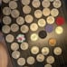 Collection of casino coins and tokens from different states