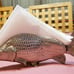 Vintage Italian Modello Depositato Silver-Plated Napkin Holder