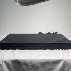 LG UP875 4K Ultra HD HDMI Blu Ray Disc Player + HDMI Cable NO Remote