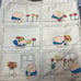 Ziggy Vintage Bag Cream Canvas Vintage 1970s Ziggy Tote Bag, Small Free Lance