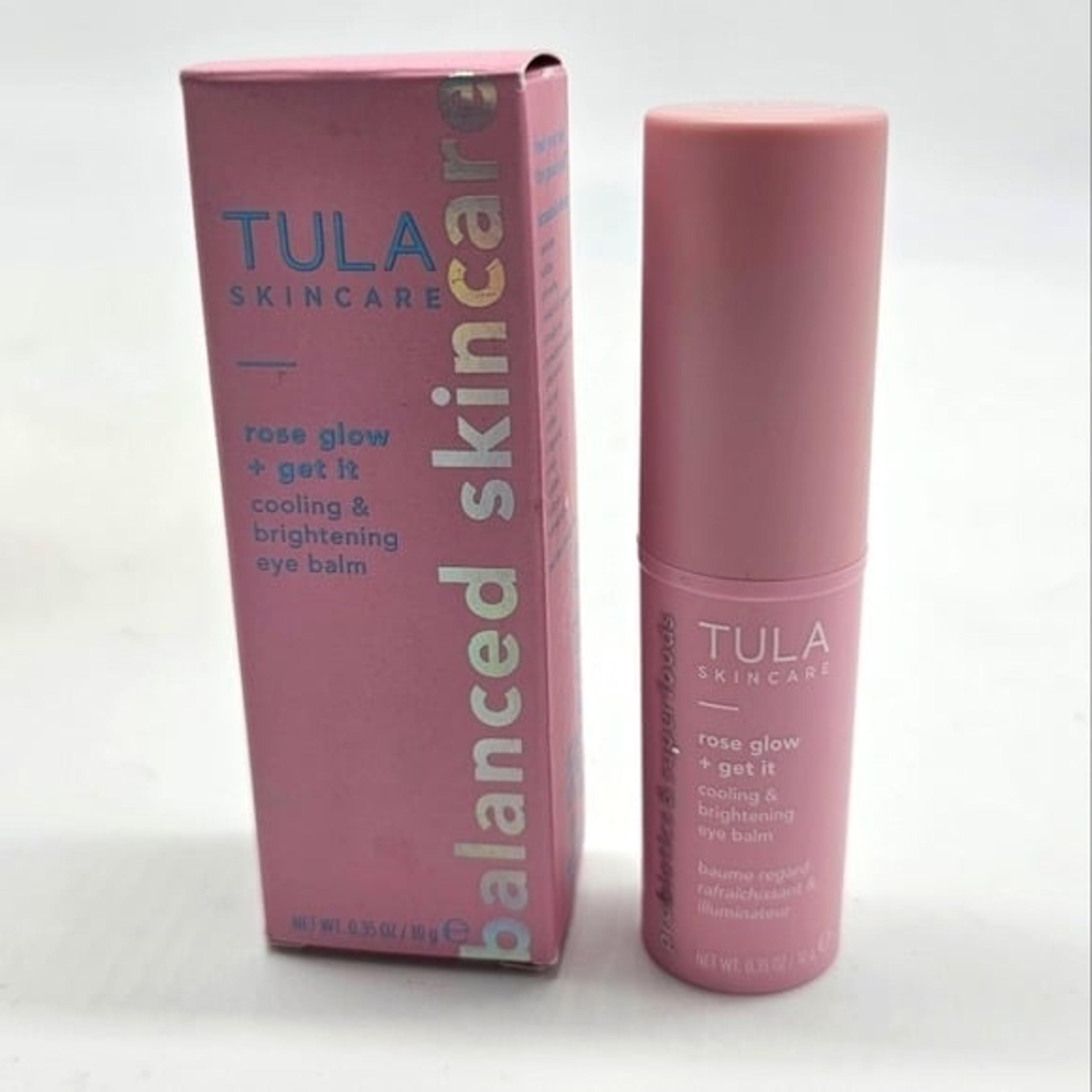 TULA Rose Glow & Get It Cooling & Brightening Eye Balm NEW sealed