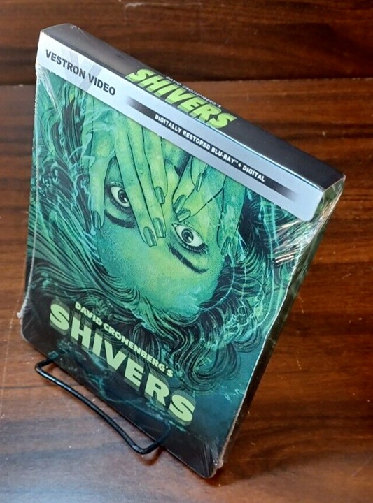 Shivers (1975) Steelbook (Blu-ray) NEW (Sealed)-Free Box Shipping with Tracking