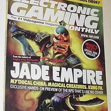Electronic Gaming Monthly 190 NM Jade Empire Cvr! Psychonauts Destroy All Humans