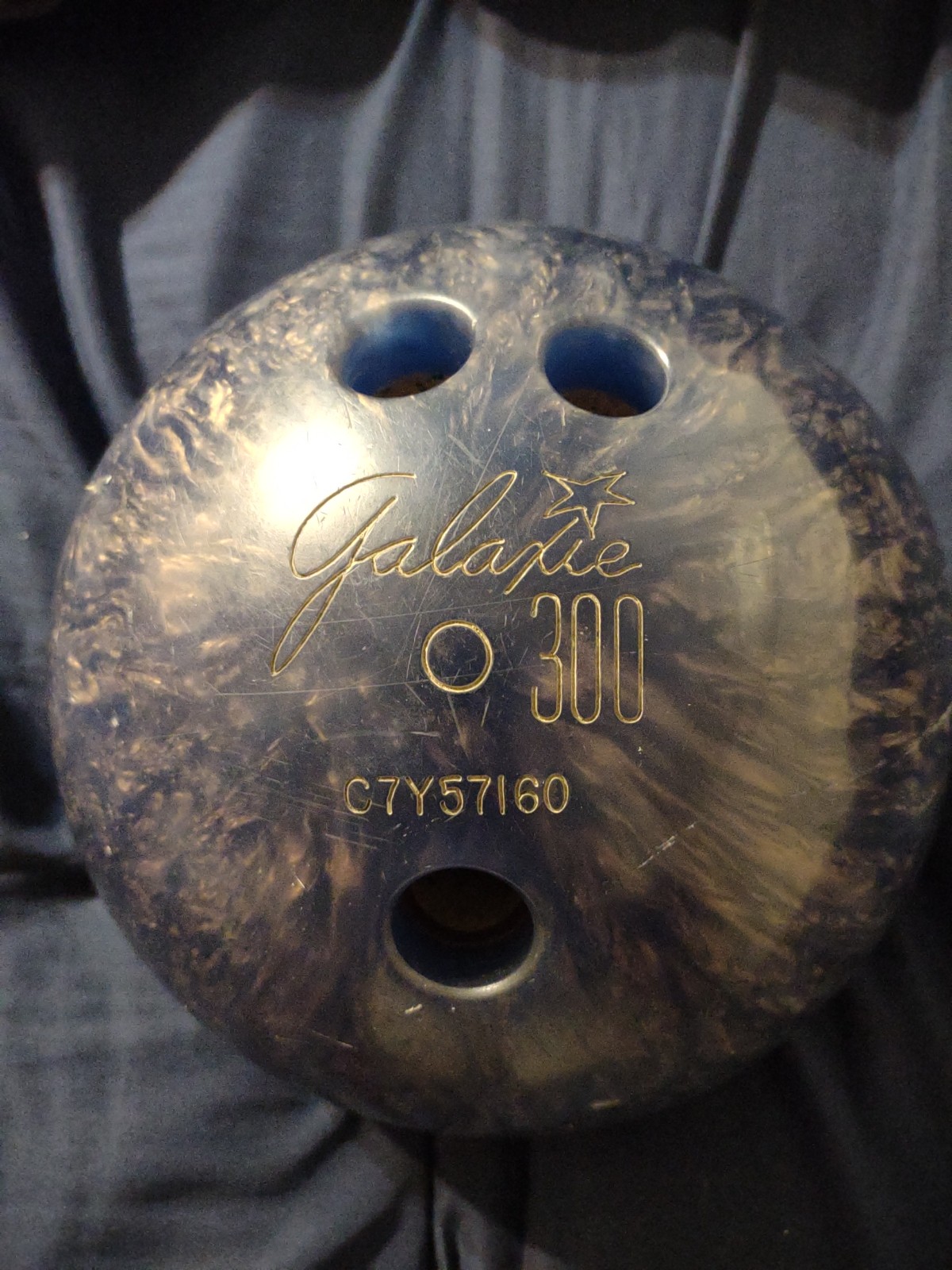 vintage galaxie 300 bowling ball