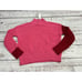 Central Park West Women's Pink & Red Chelsea Turtleneck Pullover Sweater Size XS