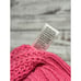 Central Park West Women's Pink & Red Chelsea Turtleneck Pullover Sweater Size XS