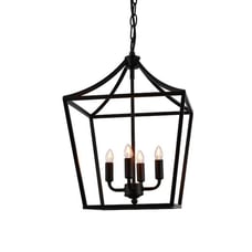 NEW IN BOX!! LAZZUR Lighting Iton 4-Light Matte Black Modern/Contemporary Square