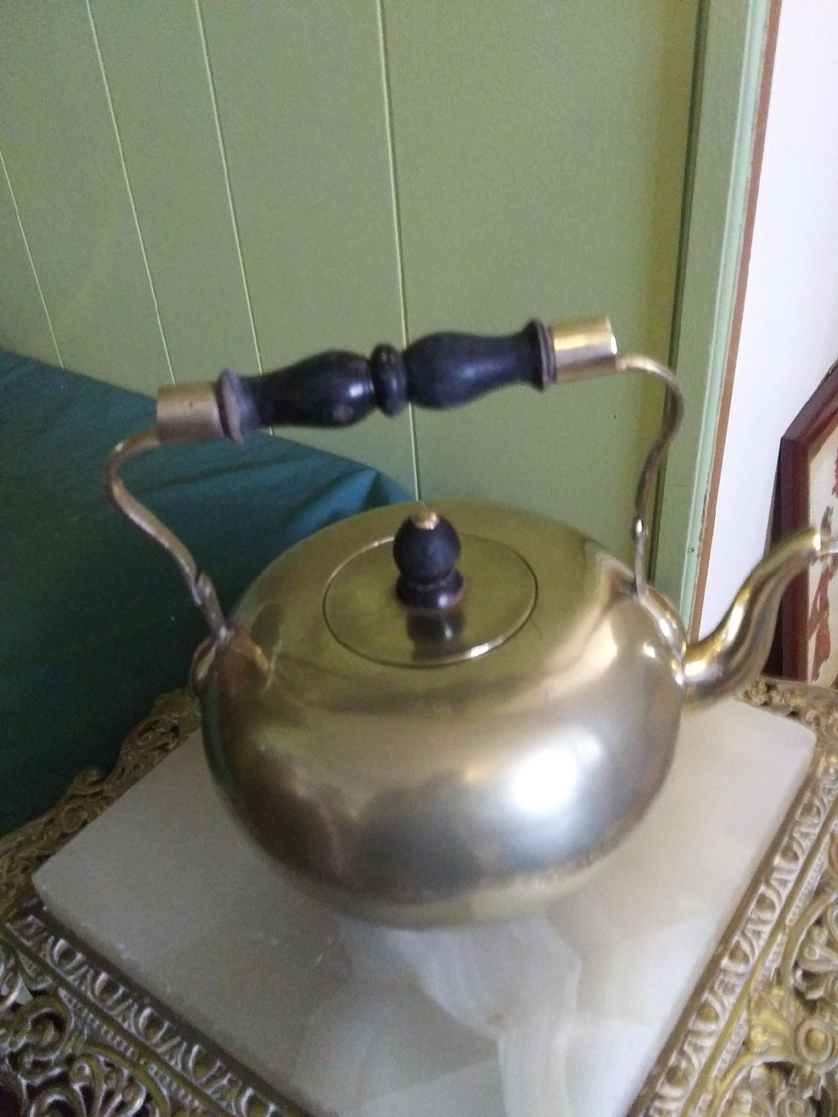 Brass teapot