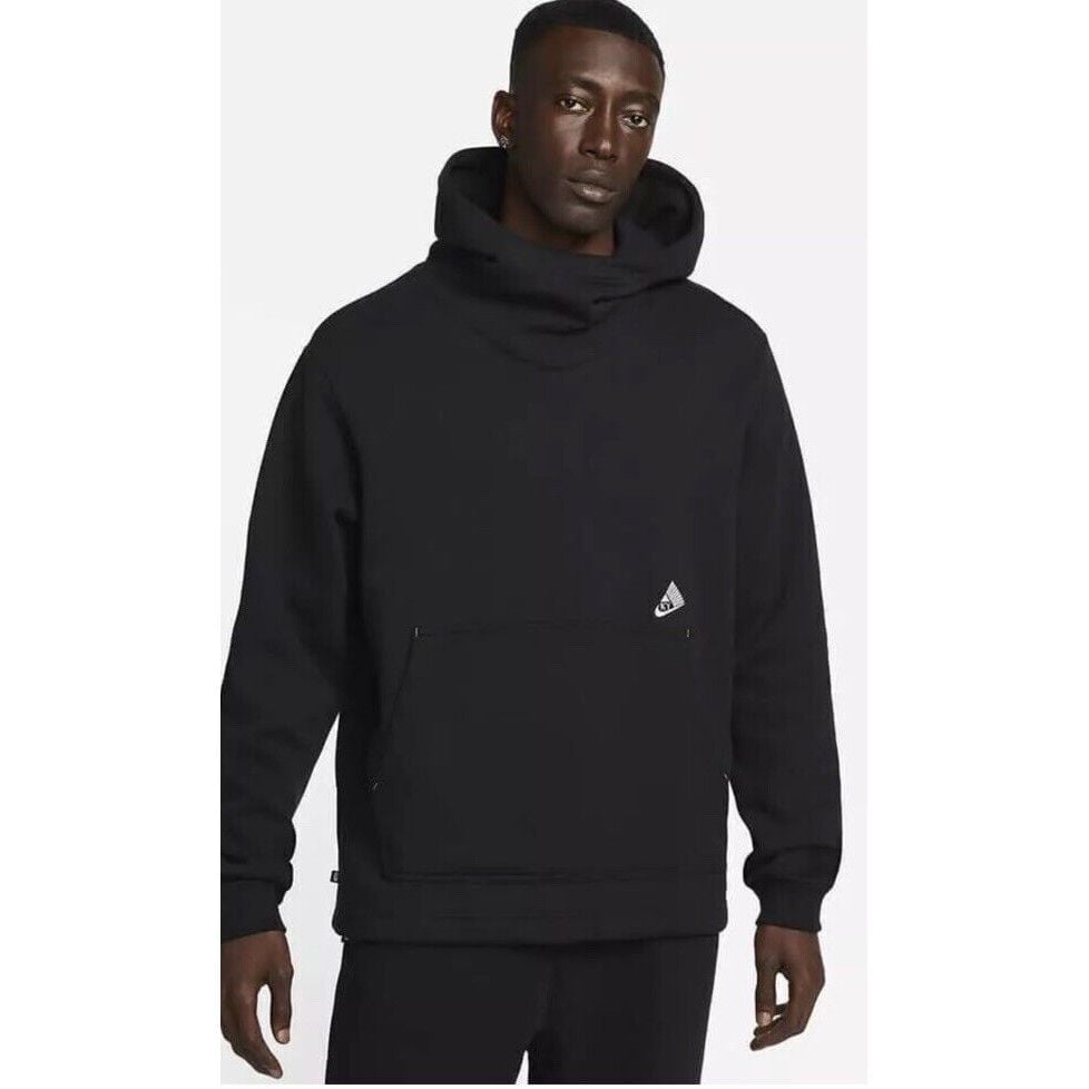 Nike Hoodie Mens Medium Kyrie Irving DriFit Pullover Hoodie BLACK DQ6111-010