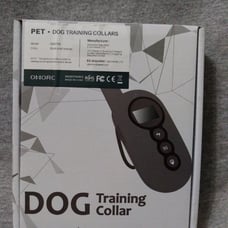 Dog training collar