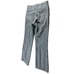 Dress Pants Multicolor Mens Plaid Pattern Straight Leg Slash Pockets Brown Blue