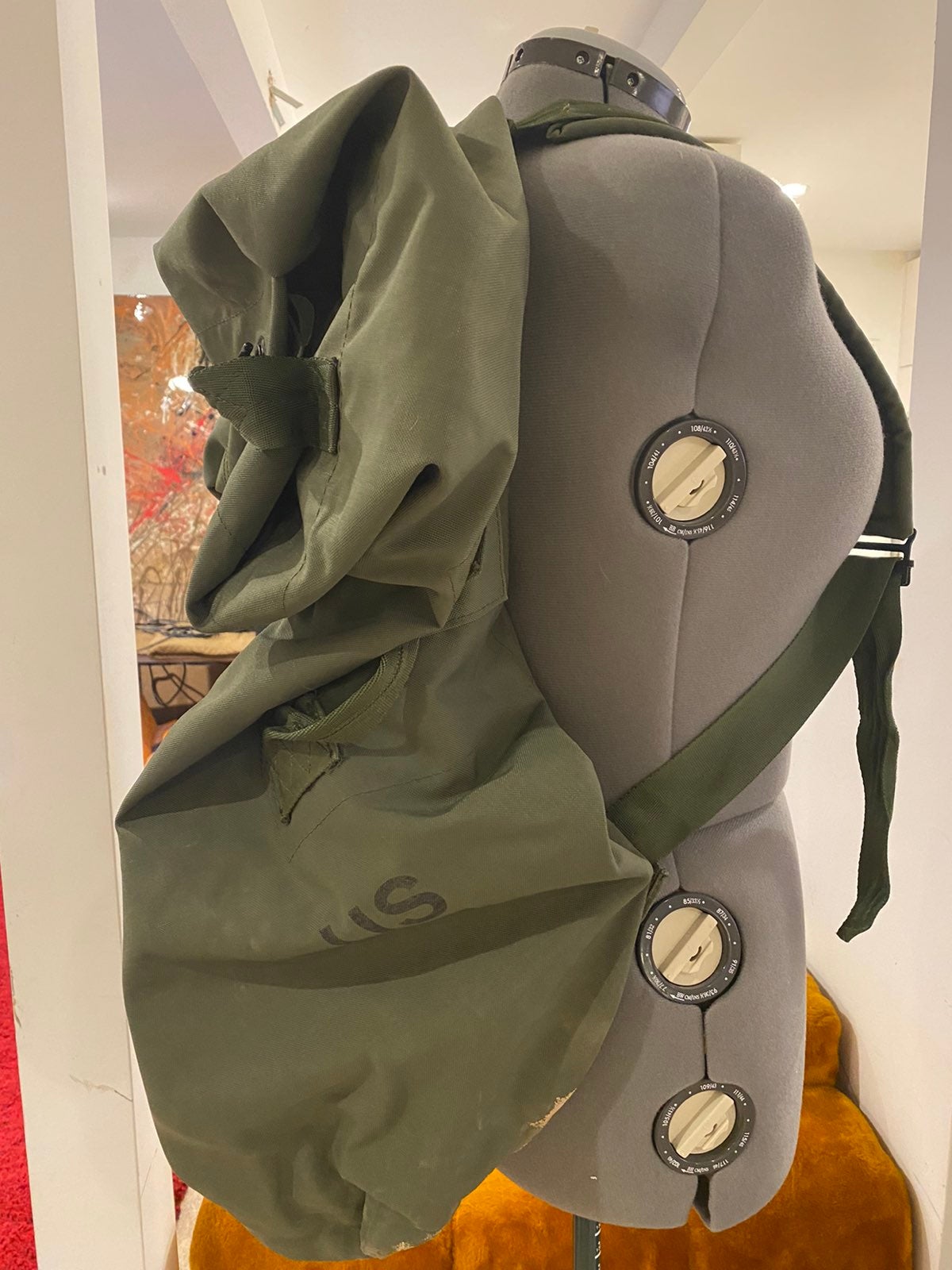 Genuine Used Military Duffel / Backpack