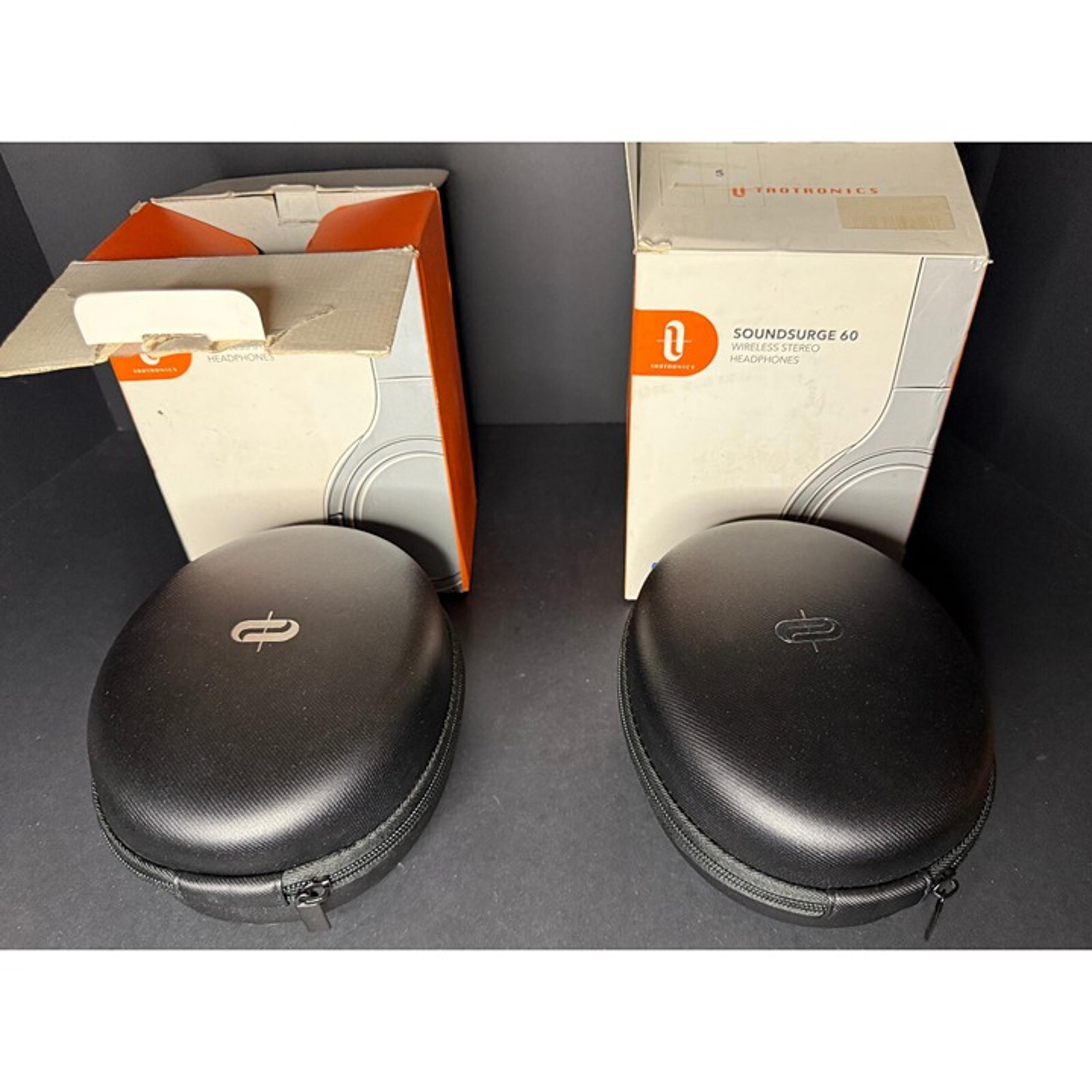 Lot of 2 TaoTronics Soundsurge 60 TT-BH060 Wireless Bluetooth Headphone