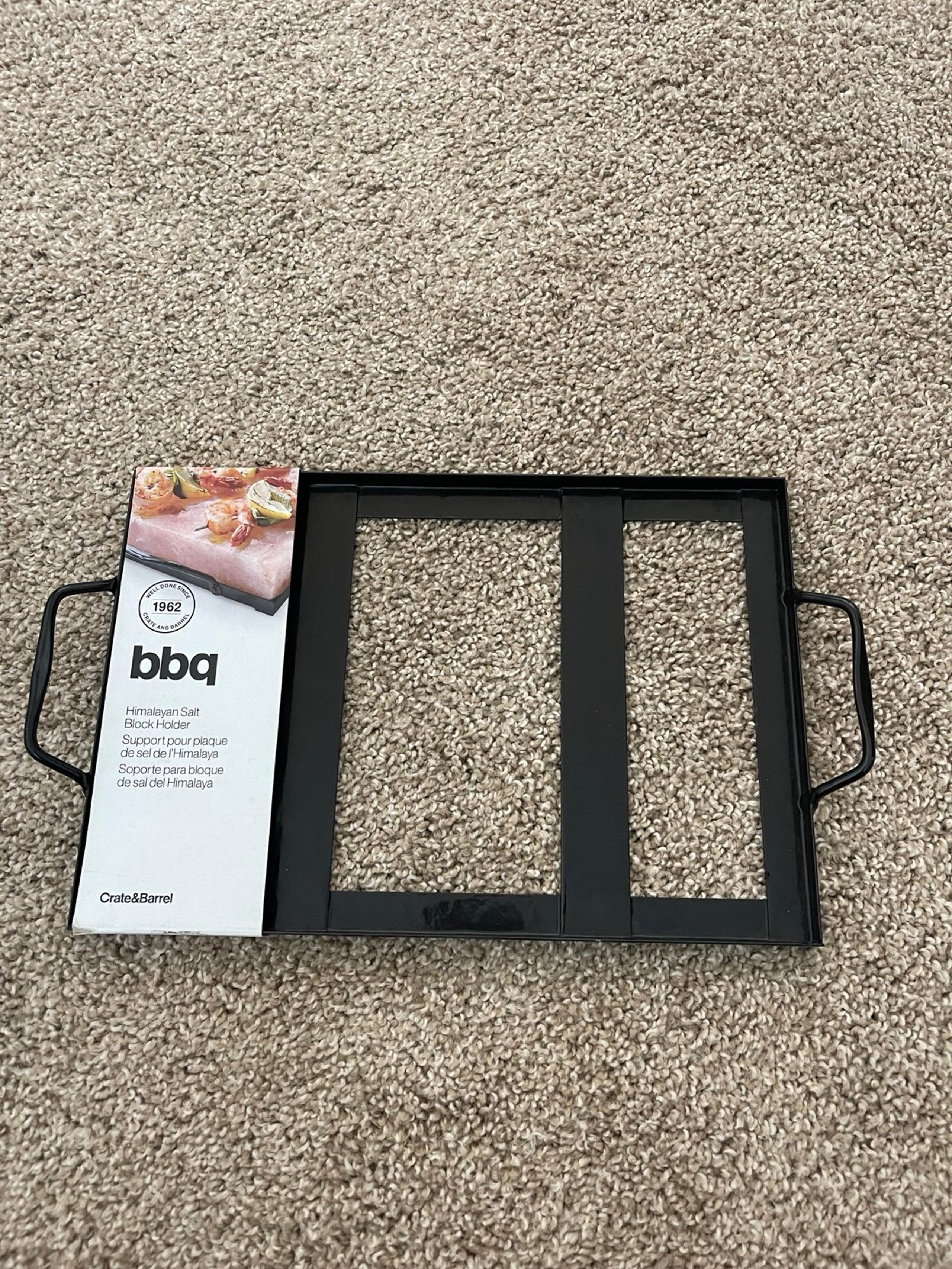 Crate and barrel salt block holder