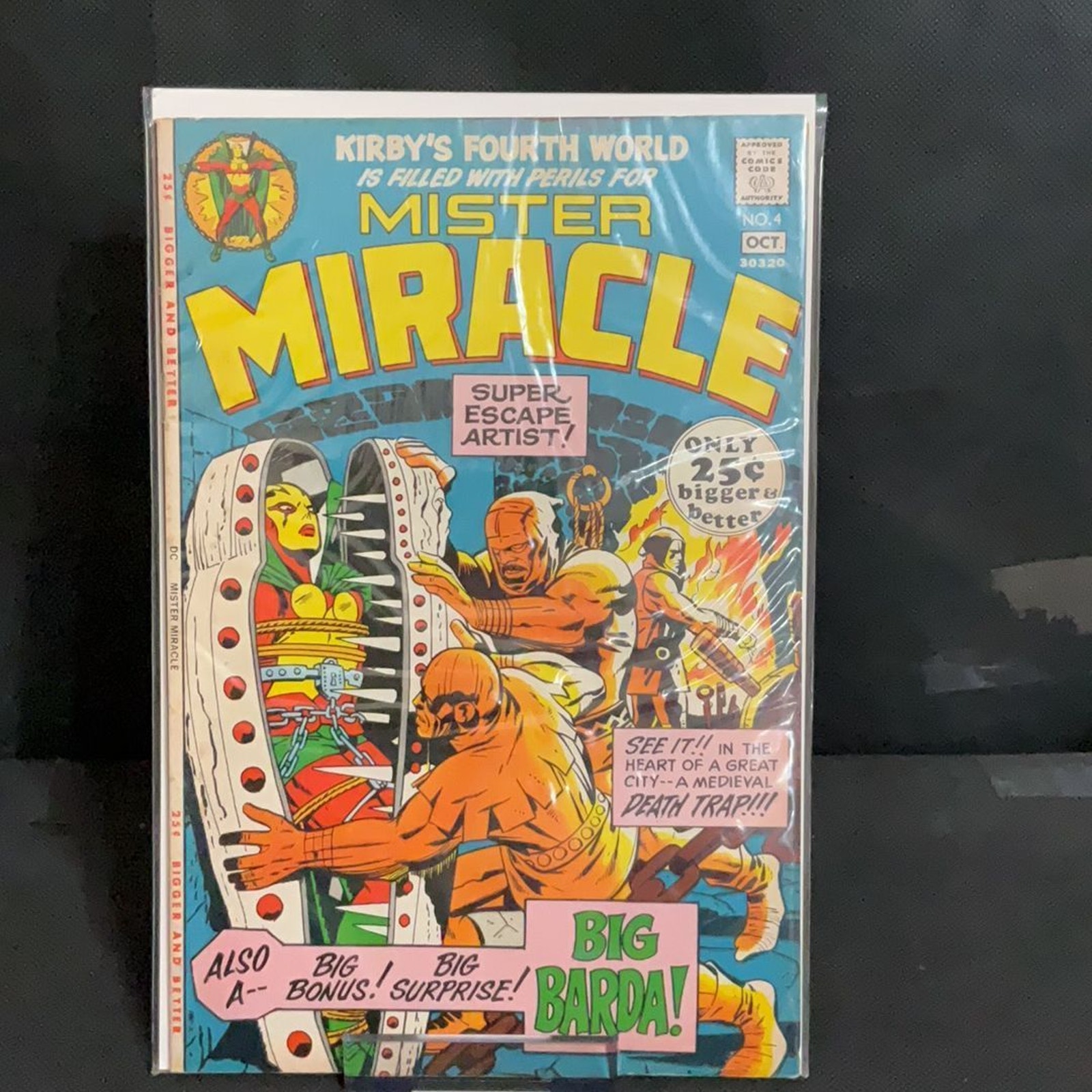 Mr. Miracle 4 FN 1st appearance of Big Barda DC Comics 1971