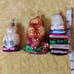 Vintage Christopher Radko Christmas owl ornaments