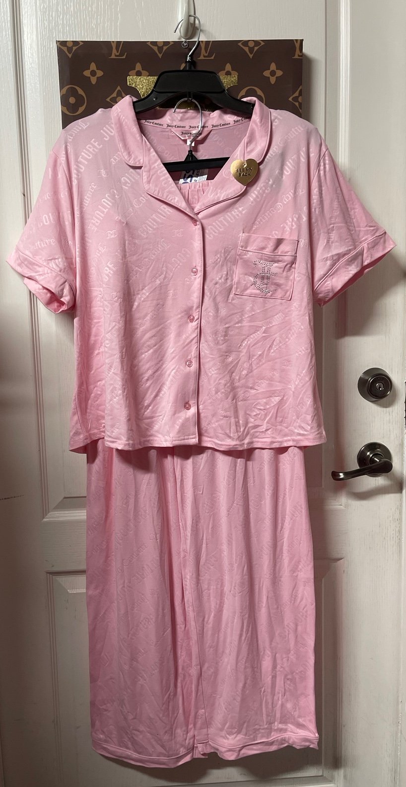 Juicy Couture JC Diagonal Logo Sleepwear XL