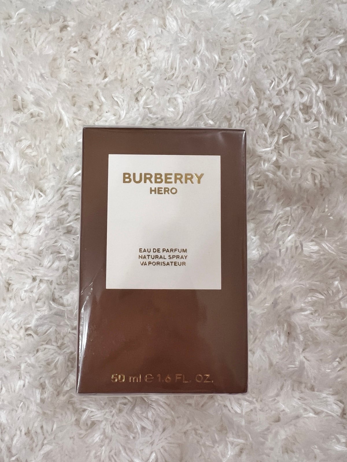 NEW NIB Men's Burberry HERO Eau de Parfum Cologne Full-Size 50 ml/1.6 fl.oz.