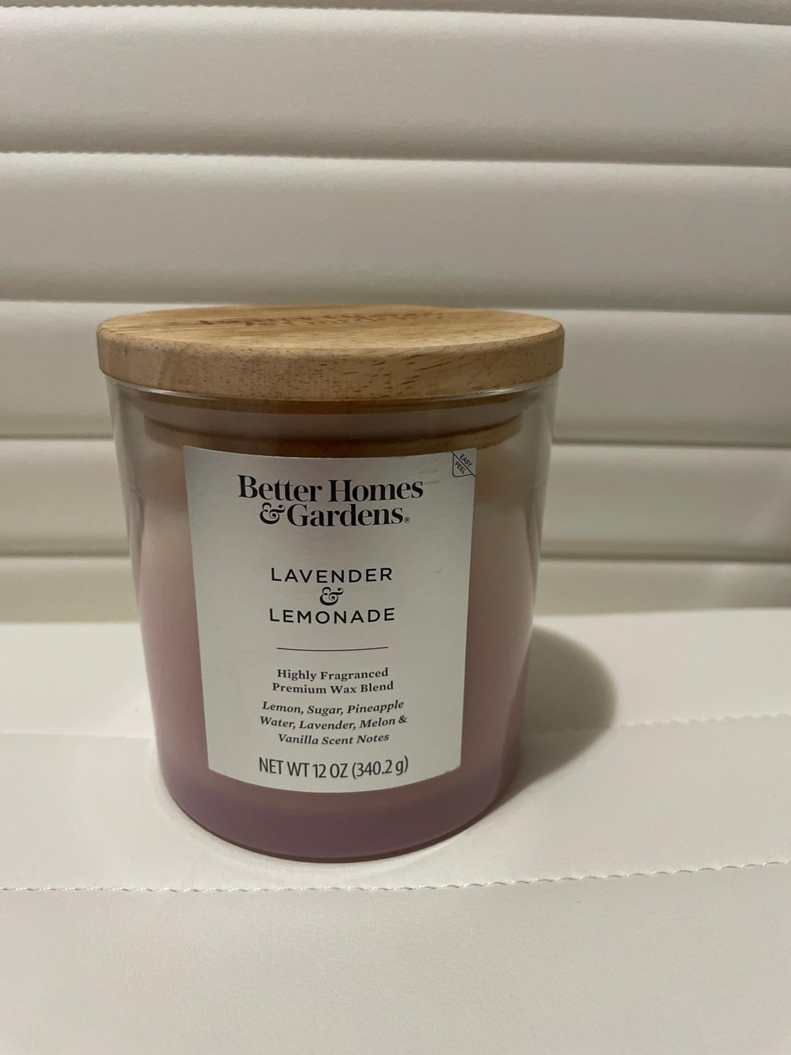 Better Homes & Gardens Lavender & Lemonade Candle